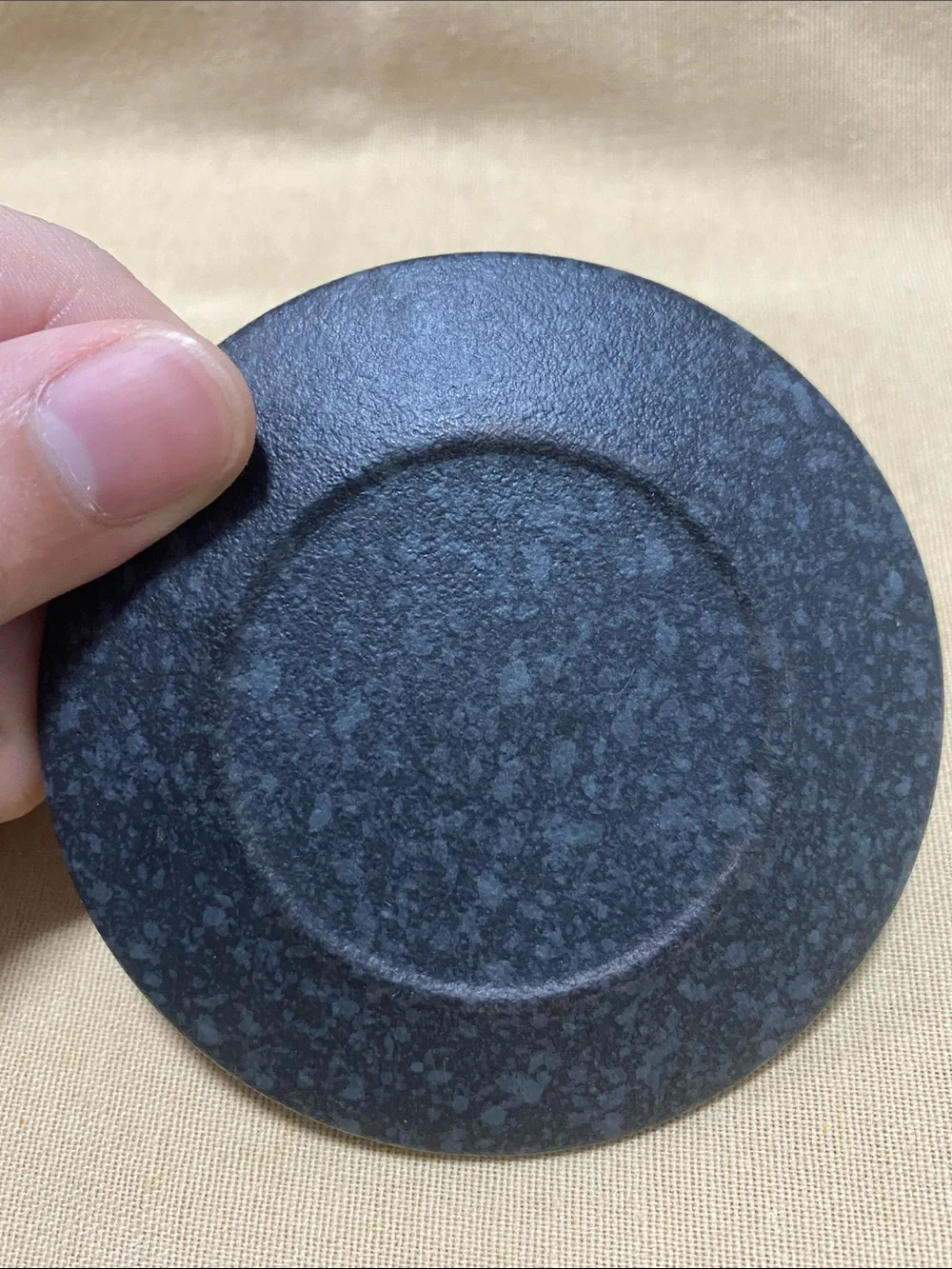 Black Cast Iron Trivet with Bronze Accent - Home Accents